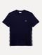 Camiseta Lacoste Masculina Sport Side Sash Logo Azul Marinho - Marca Lacoste