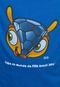 Camiseta Licenciados Copa do Mundo Fuleco Infantil Azul - Marca Licenciados Copa do Mundo