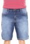 Bermuda Jeans Triton Comfort Azul - Marca Triton