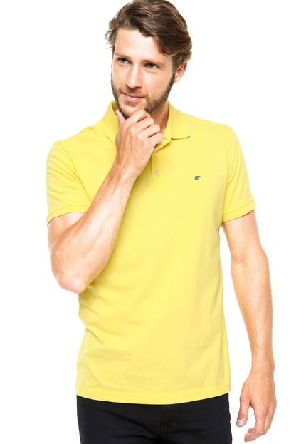 Camisa Polo Ellus Clássica Amarela - Marca Ellus