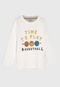 Camiseta Infantil Hering Kids Full Print Branca - Marca Hering Kids