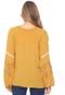 Blusa Bata Dress to Encanto Amarela - Marca Dress to