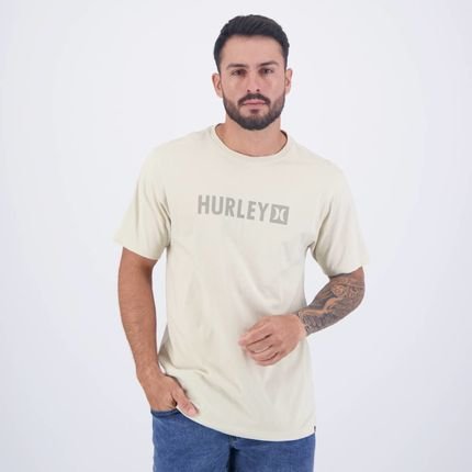 Camiseta Hurley Square Bege - Marca Hurley