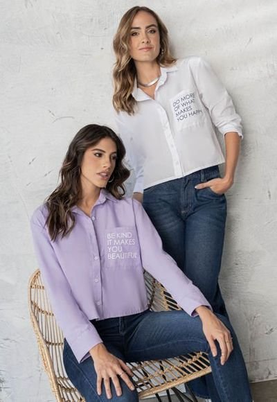 Camisa Mujer Blanco Rutta 2482 Compra Ahora Dafiti Colombia