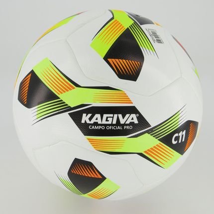 Bola Kagiva C11 Pro Campo Branca e Amarela - Marca Kagiva