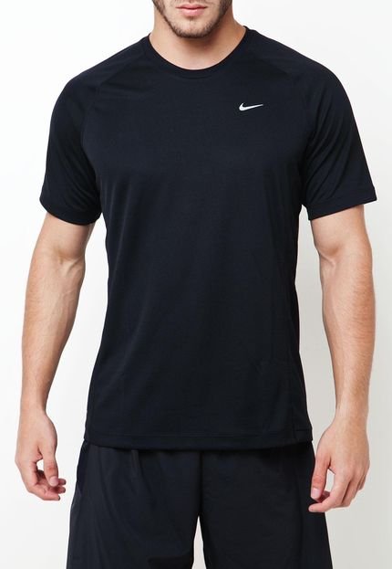 Camiseta Nike Miler SS UV (Team) Preta - Marca Nike
