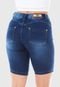 Bermuda Jeans HNO Jeans Ciclista Basic Azul - Marca HNO Jeans