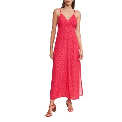 Vestido Colcci Estampado Slim In24 Rosa Feminino - Marca Colcci