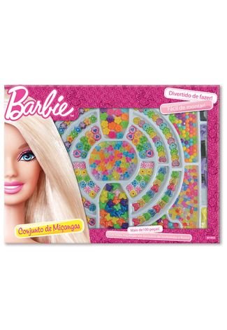 Kit Pulseira Barbie Rosa Fun Divirta-Se Cosmopolitan