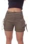 Shorts Feminino Cargo Color Crocker - Marca Crocker