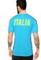 Camiseta Manga Curta Puma Figc Italia Stadium Jersey Azul/Amarela - Marca Puma