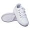 Tênis Feminino Force Flatform Sneaker Retrô Cano Baixo Branco - Marca Footz