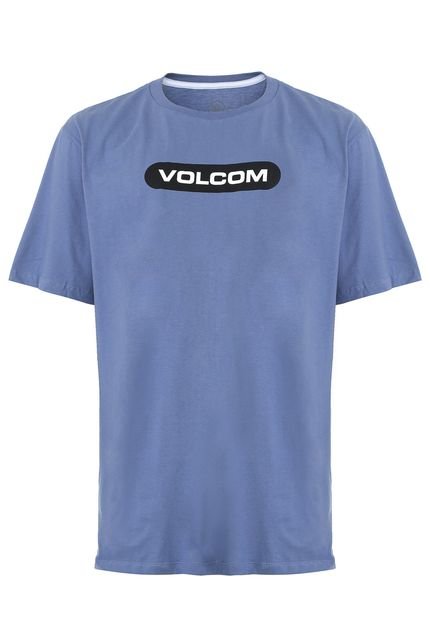 Camiseta Volcom New Euro Azul - Marca Volcom