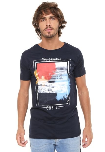 Camiseta O'Neill Tide Azul-marinho - Marca O'Neill