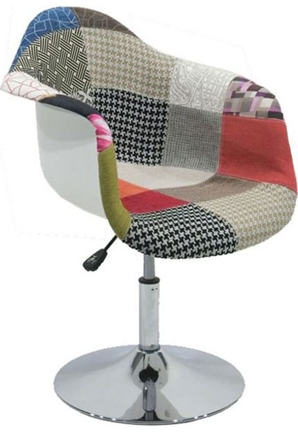 Cadeira Dar Disco Patchwork Byartdesign - Marca ByartDesign