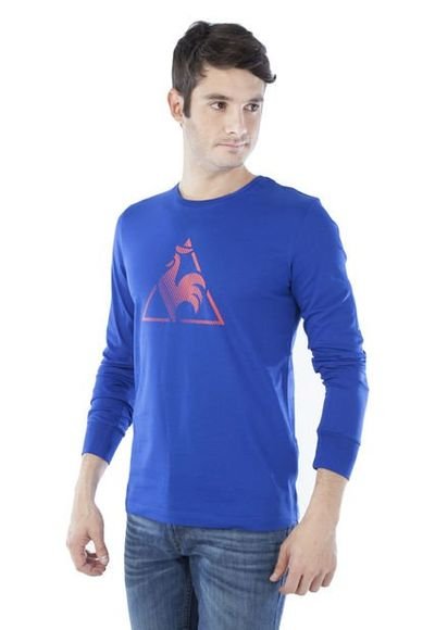 Camiseta Le Coq Sportif Chronic Tee Ss Azul Compra Ahora