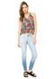 Blusa Sommer Cropped Multicolorida - Marca Sommer