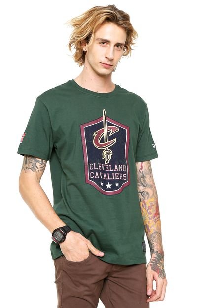 Camiseta New Era Cleveland Cavaliers Verde - Marca New Era