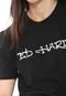 Camiseta Ed Hardy Skull & Rose Preta - Marca Ed Hardy