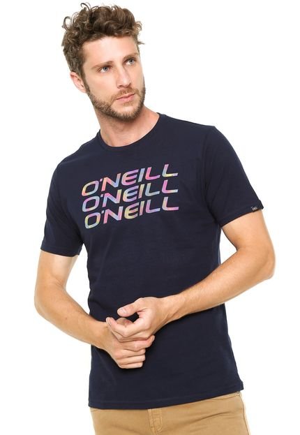 Camiseta O'Neill Estampada Azul-Marinho - Marca O'Neill