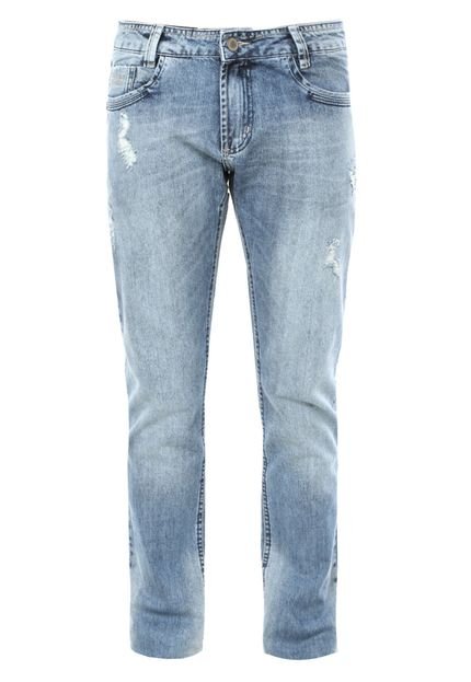 Calça Jeans Sawary Reta Pocket Azul - Marca Sawary