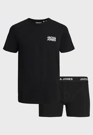 Set Camiseta + Boxer Jack & Jones Negro