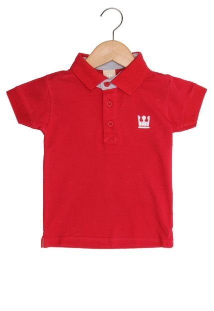 Camisa Polo Colorittá Menino Vermelho - Marca Colorittá