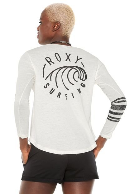 Blusa Roxy Surfing Bege - Marca Roxy