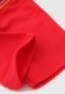 Conjunto 2pçs Marisol Curto Infantil Ocean Branco/Vermelho - Marca Marisol