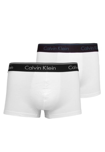 Kit Cueca Calvin Klein Underwear Sungão Elástico 2 pçs Branco - Marca Calvin Klein Underwear