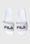 Chinelo Slip On Fila Drifter Branco - Marca Fila