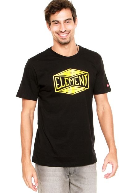 Camiseta Element Est.92 Preta - Marca Element