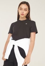 Camiseta Negro-Blanco Calvin Klein