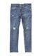 Calça Calvin Klein Jeans Masculina Stretch Destroyed Light Brown Tag Azul Marinho - Marca Calvin Klein