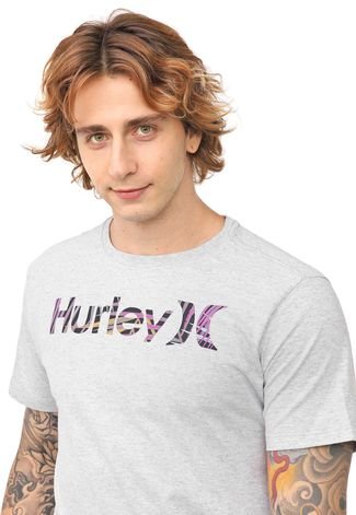 Camiseta Hurley O&O Florest Cinza