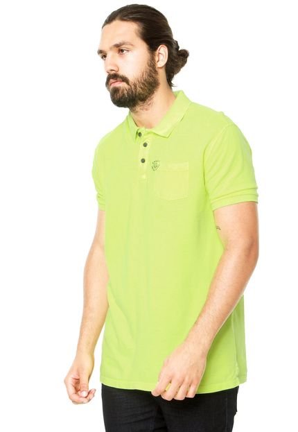 Camisa Polo Ellus Bolso Verde - Marca Ellus