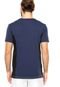 Camiseta Calvin Klein Recortes Azul-Marinho/Branca/Preto - Marca Calvin Klein