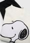 Conjunto 2pçs Tricae por Snoopy Longo Infantil Woodstock Tal Mãe Tal Filha Off-White/Preto - Marca Tricae por Snoopy