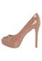 Peep Toe My Shoes Bow Down Nude - Marca My Shoes