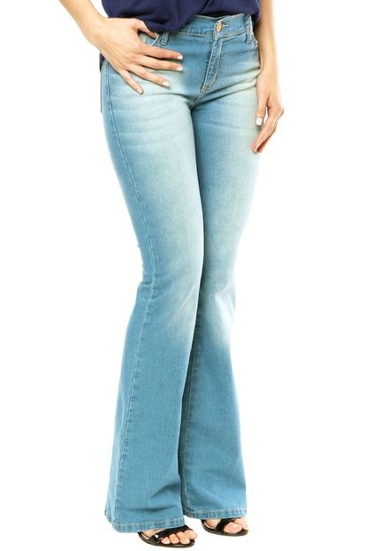 Calça Jeans Triton Flare Fatima Azul - Marca Triton