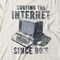 Camiseta Feminina Surfing The Internet - Off White - Marca Studio Geek 