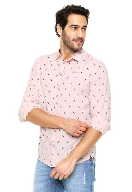 Camisa Colcci Reta Rosa - Marca Colcci