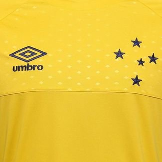 Camisa Umbro Goleiro Cruzeiro Oficial 2018 Torcedor Infantil