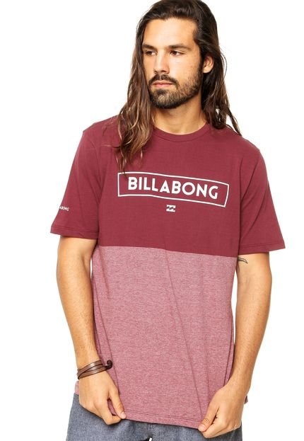 Camiseta Billabong Slip  Vinho - Marca Billabong