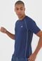 Camiseta New Balance Raglan Azul-Marinho - Marca New Balance