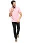 Camisa Polo Tommy Hilfiger Regular Rosa - Marca Tommy Hilfiger