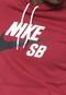 Moletom Flanelado Fechado Nike SB Capuz Logo Vermelho - Marca Nike SB