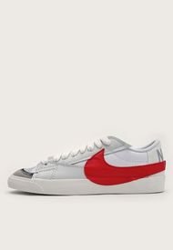 Tenis Lifestyle Gris-Rojo-Blanco Nike Blazer Low '77