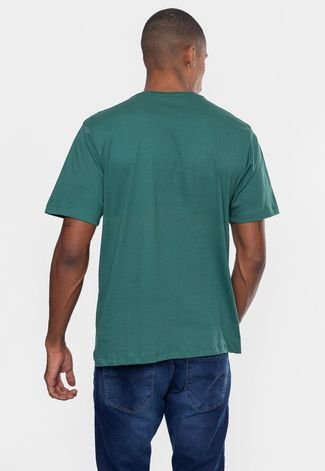 Camiseta Fatal Masculina Estampada Joy Verde Dark Forest