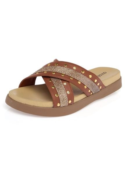 Birken AZALEIA Flatform X Hotfix Caramelo - Marca AZALEIA